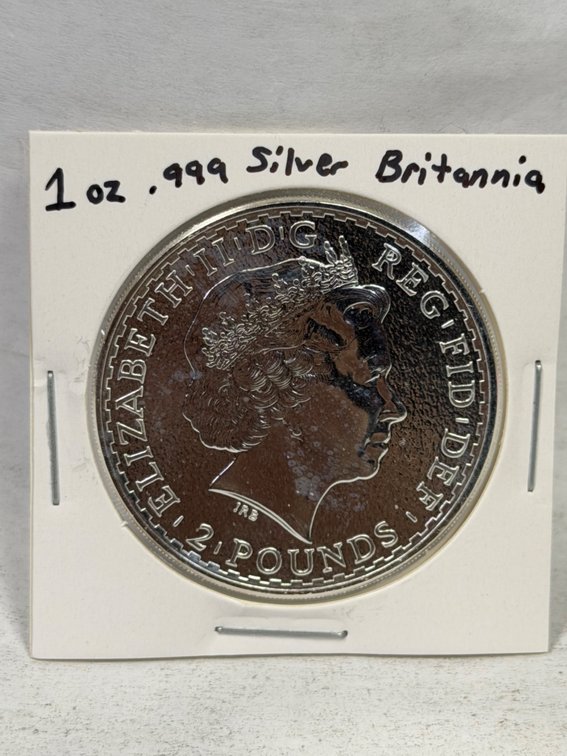 1 OZ SILVER BRITANNIA