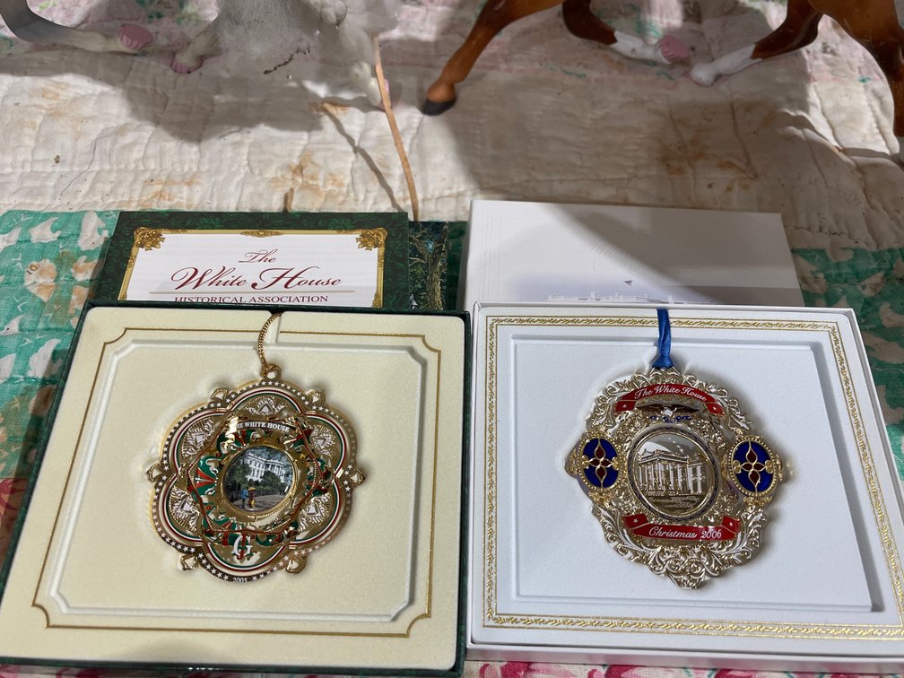 ‘05 & ‘06 WHITE HOUSE ORNAMENTS