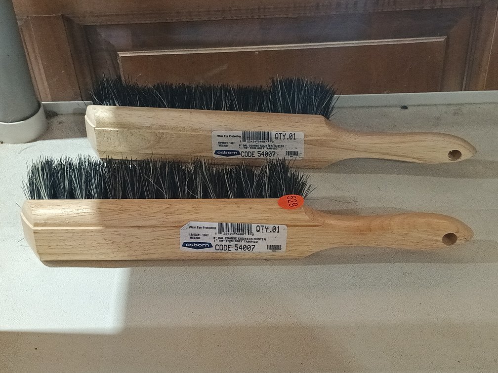 (2) OSBORN BRUSHES