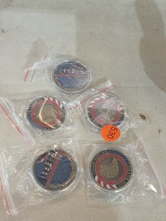 (5) VINTAGE AMERICA COINS