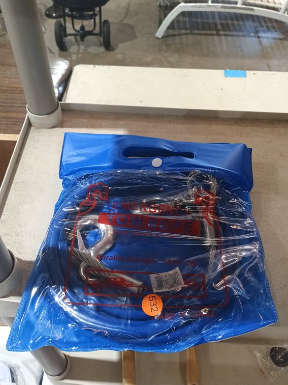 EMERGENCY TOW ROPE