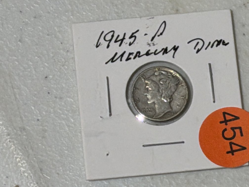 1945 MERCURY DIME