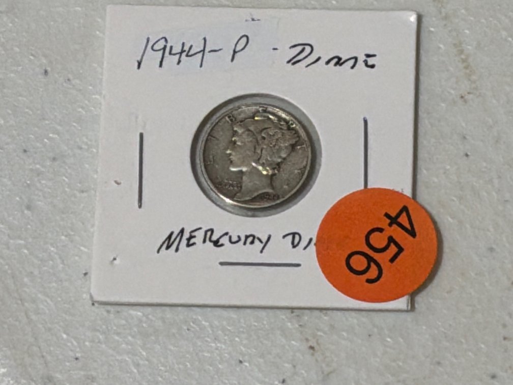 1944 MERCURY DIME