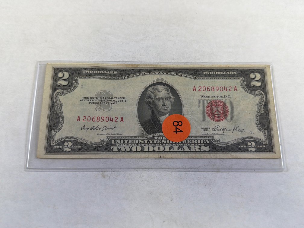 1953 $2 RED SEAL