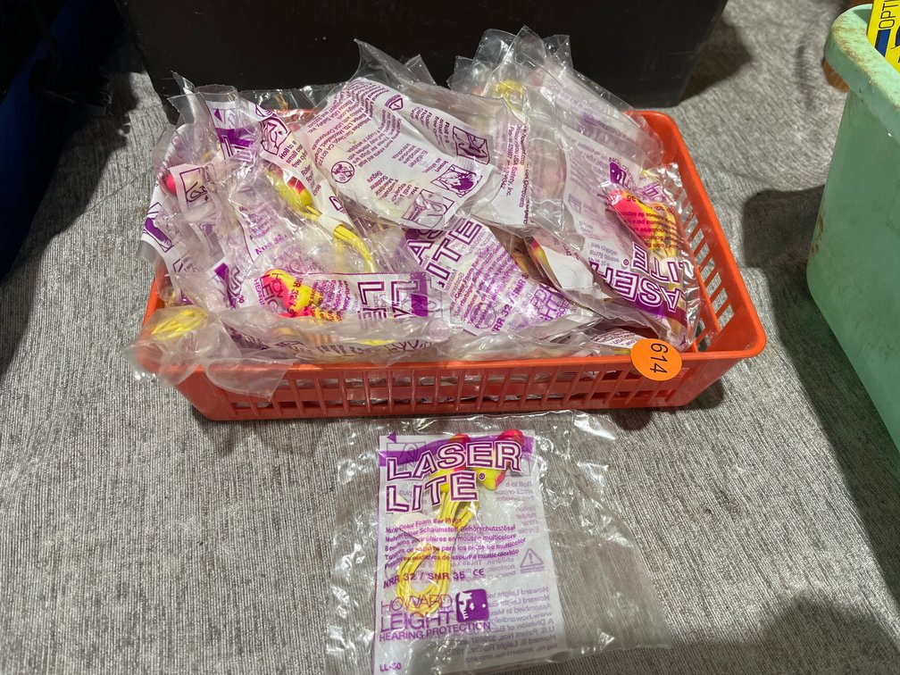 PPE EAR PLUGS LOT