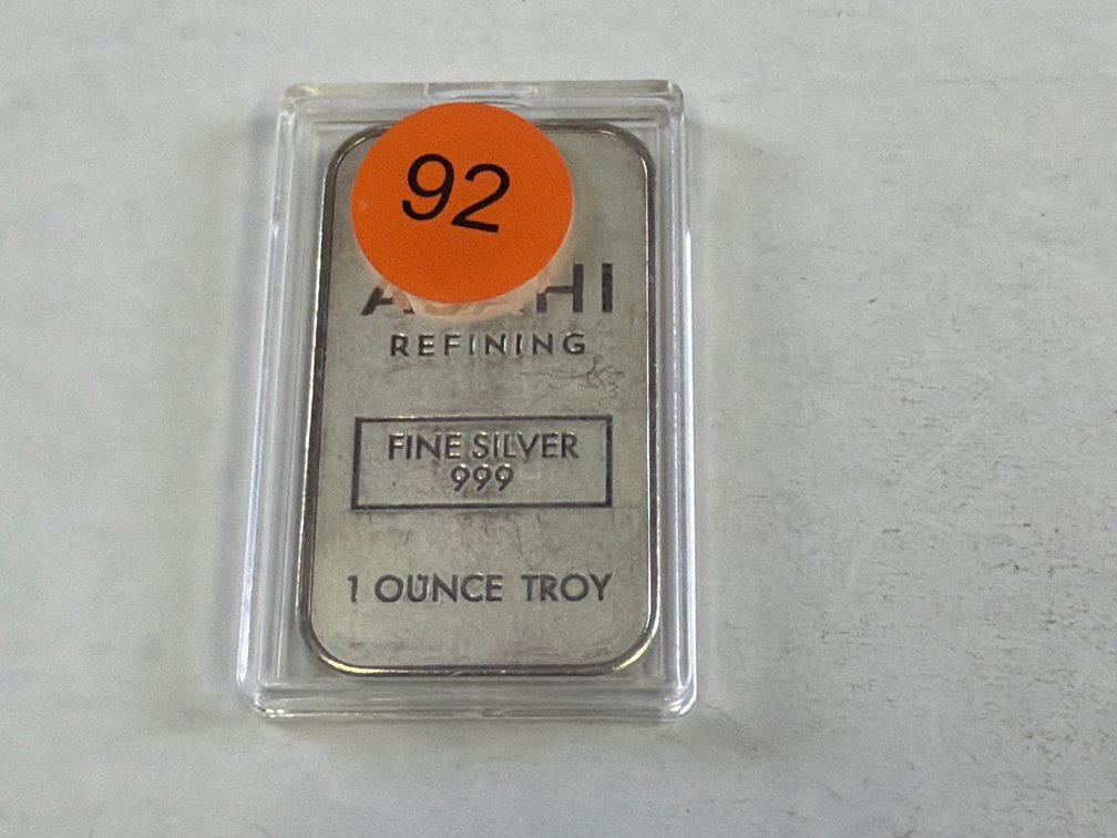 1 OZ SILVER BAR