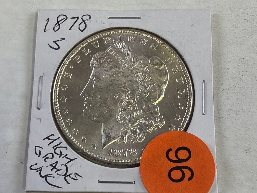 1878-S MORGAN SILVER DOLLAR