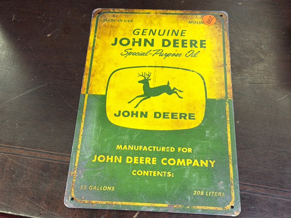 JOHN DEER SIGN
