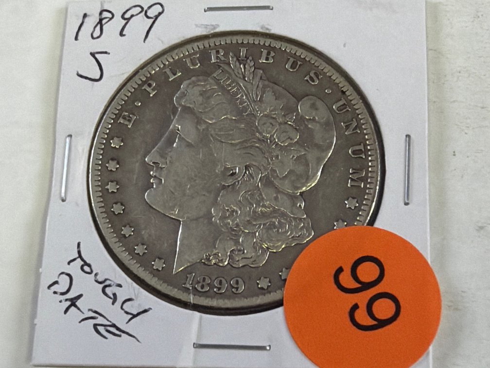 1899-S MORGAN SILVER DOLLAR