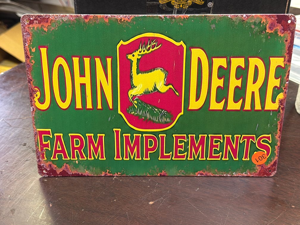 JOHN DEERE SIGN