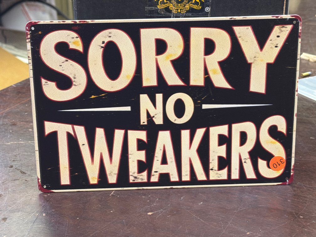 SORRY SIGN