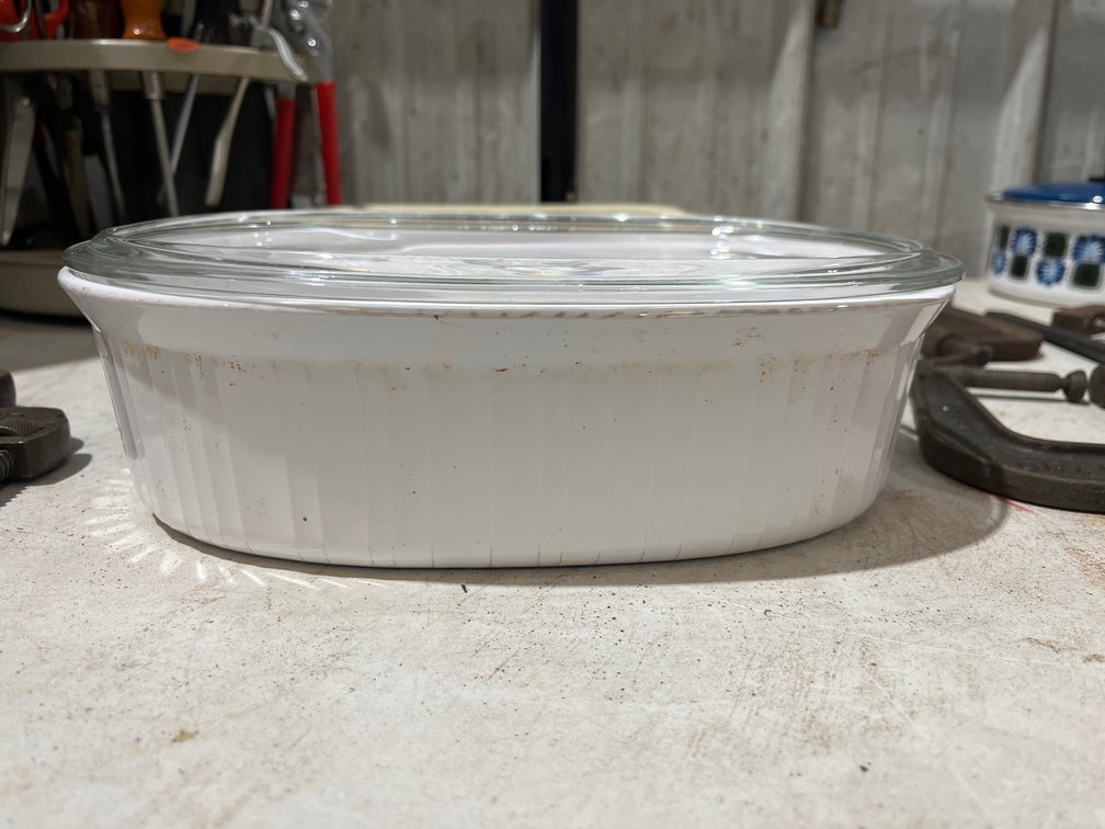 CORNINGWARE COVERED CASSEROLE
