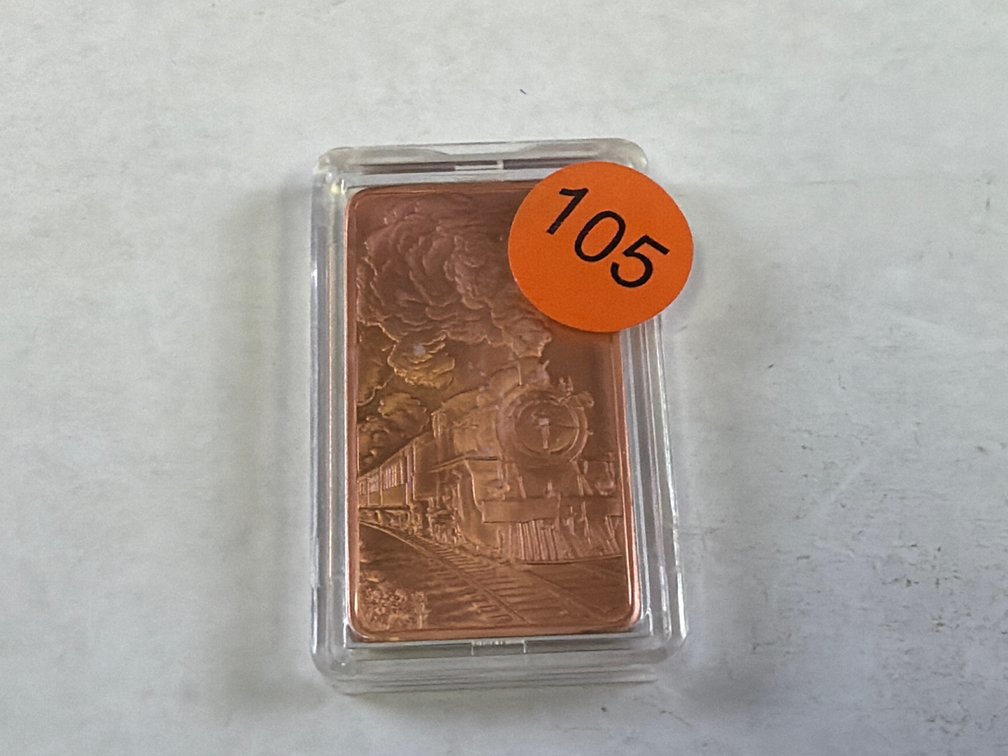 1 OZ COPPER BAR