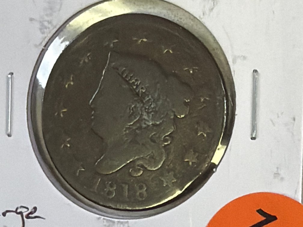 1818 LARGE CENT