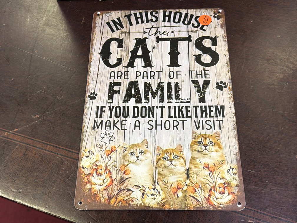 CATS SIGN