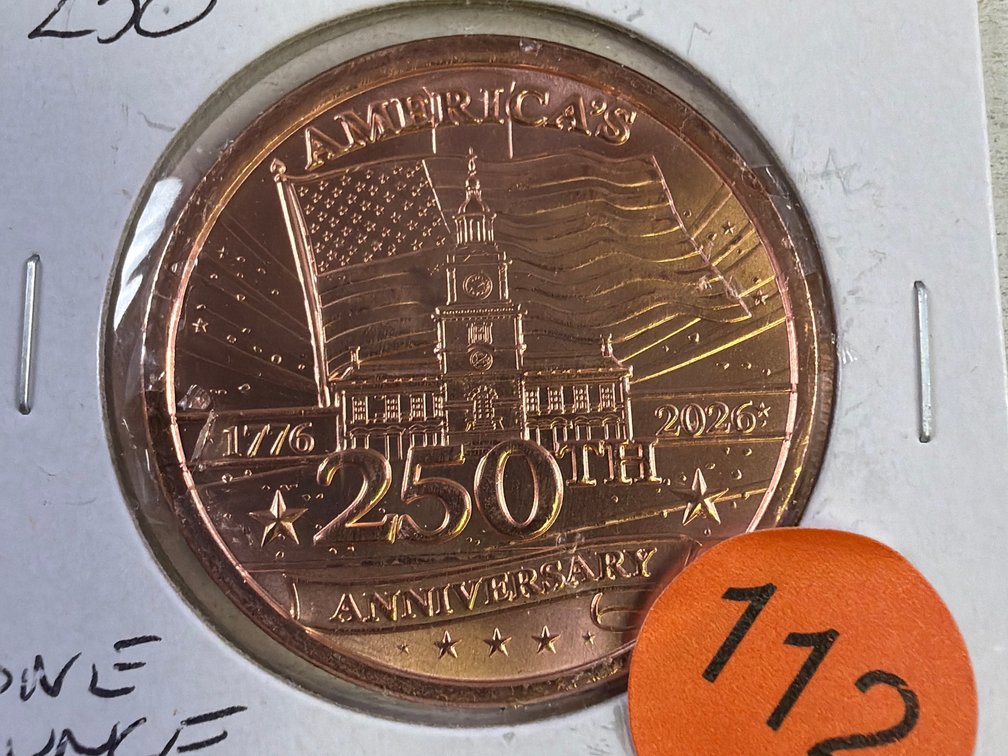 1 OZ COPPER ROUND