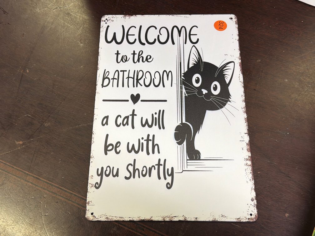 CAT SIGN