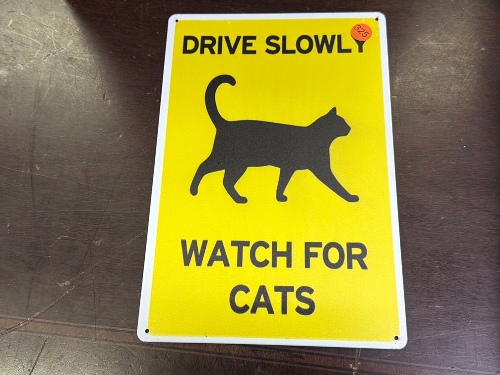 CAT SIGN