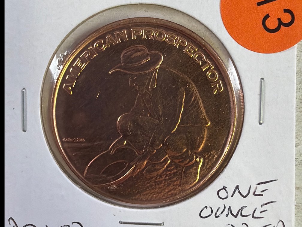 1 OZ COPPER ROUND