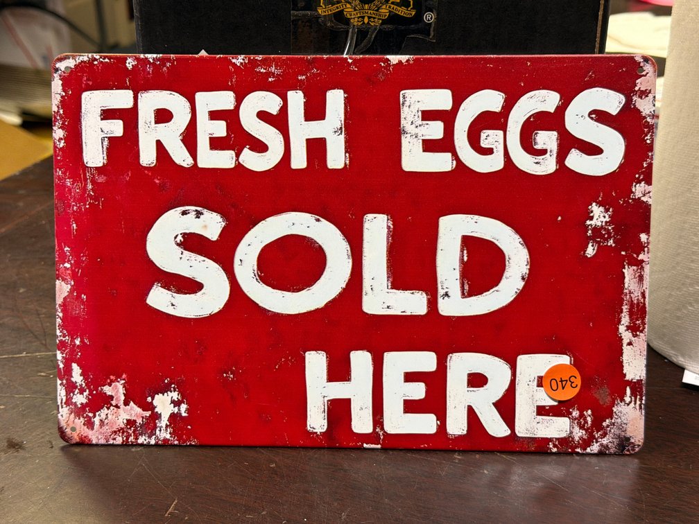 EGGS SIGN