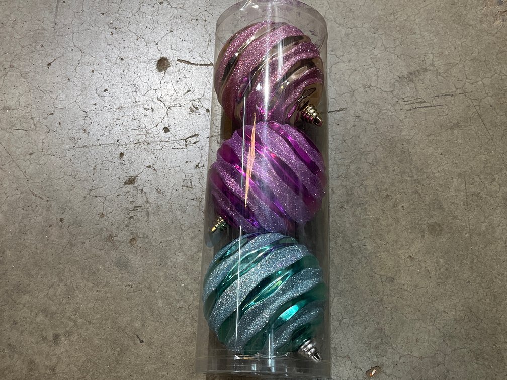 6” SHATTERPROOF ORNAMENTS