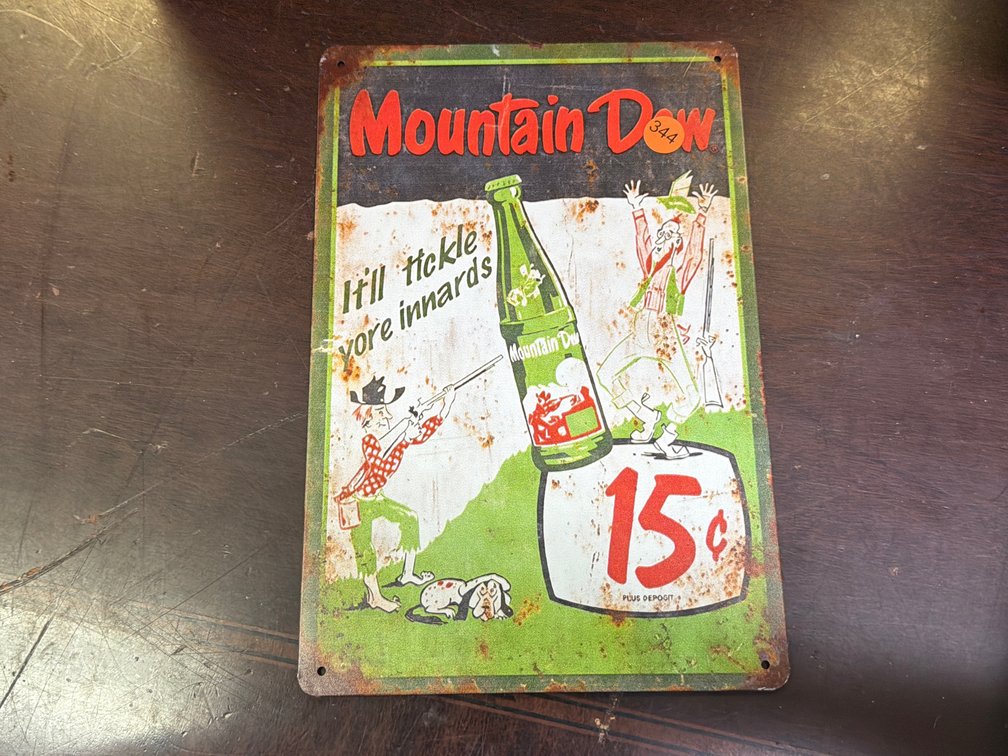 MOUNTAIN DEW SIGN