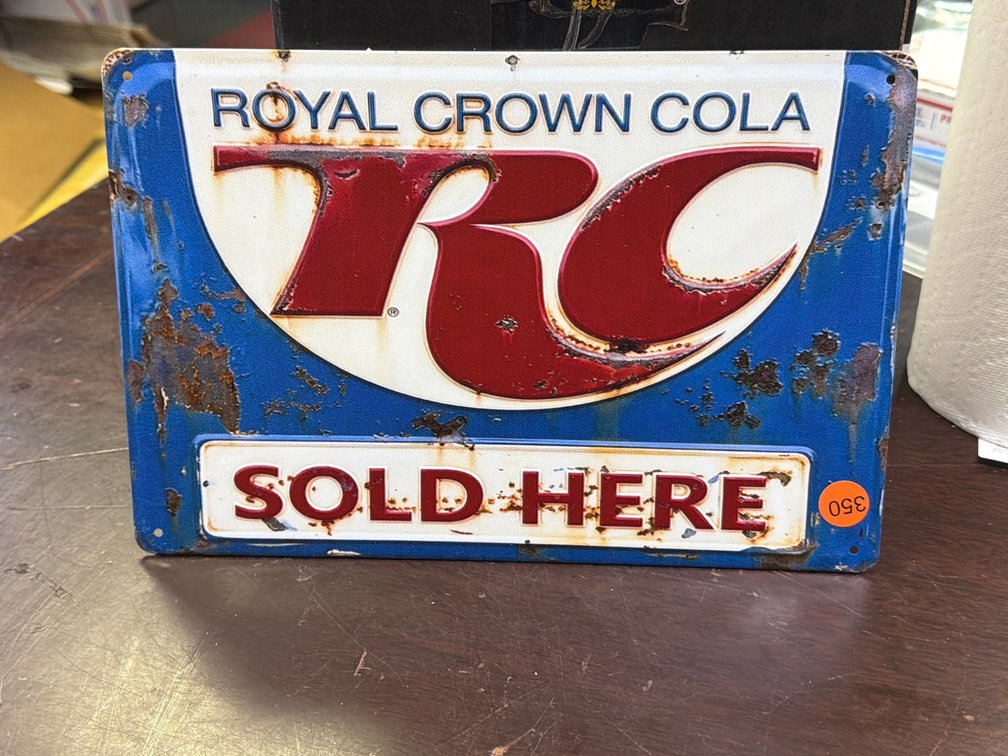 RC COLA SIGN