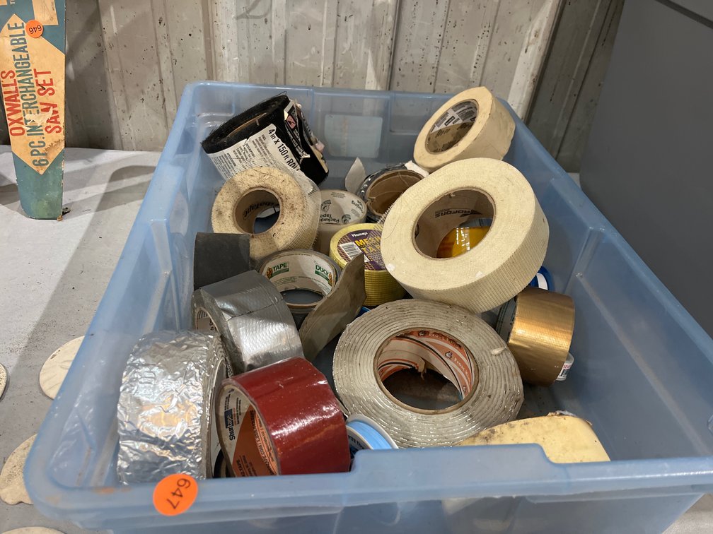 TOTE OF TAPE