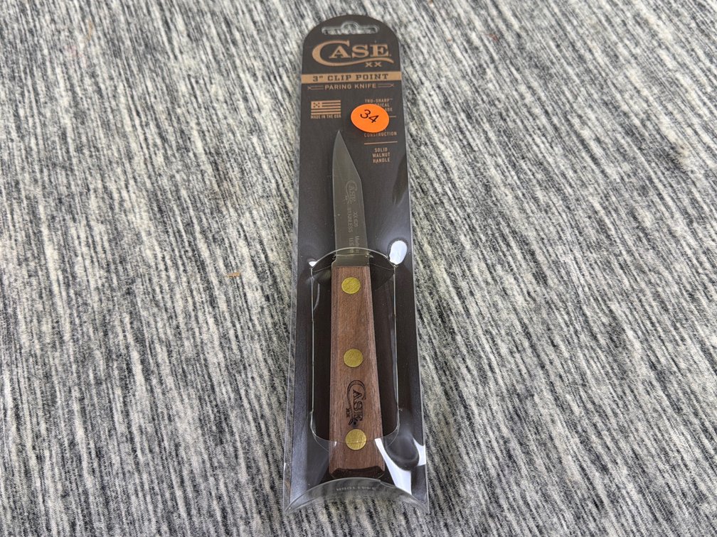 CASE XX 3” CLIP POINT PARING KNIFE