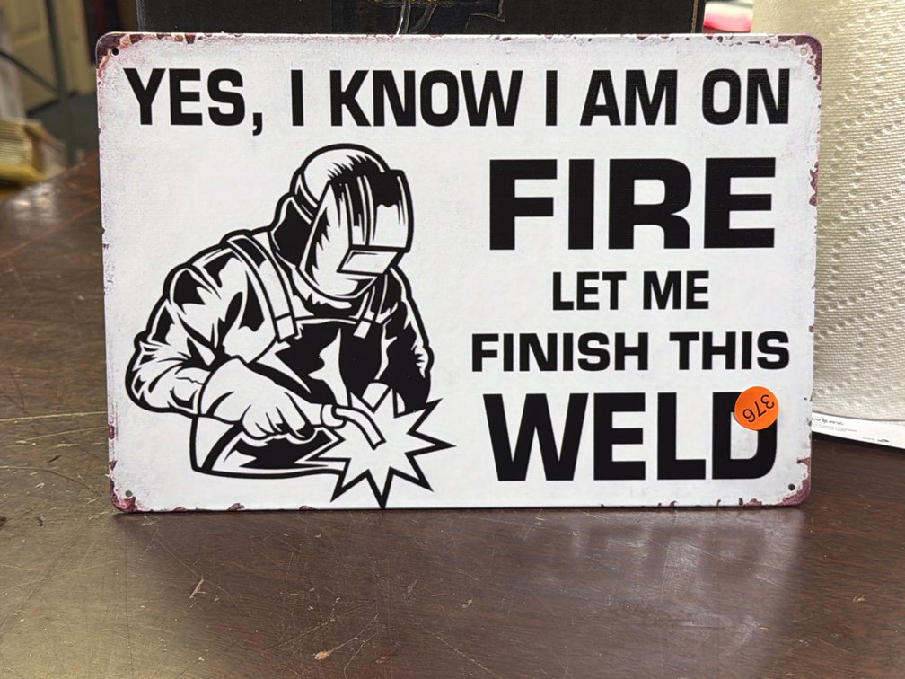 WELDER SIGN