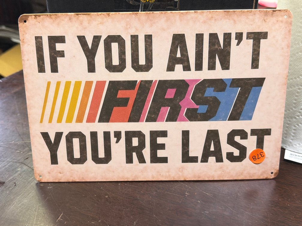FIRST SIGN