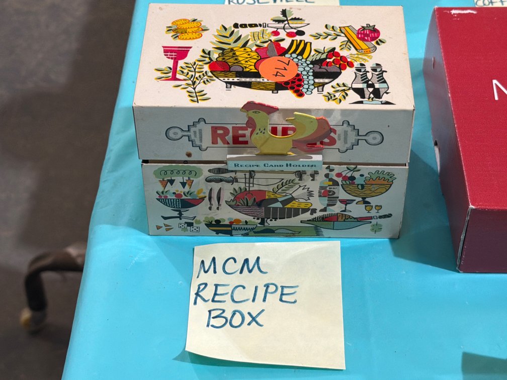 MCM RECIPE BOX