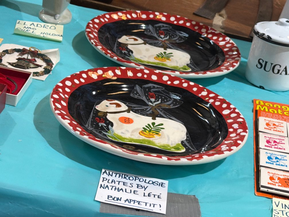 ANTHROPOLOGIE PLATES BY NATHALIE LÉTÉ BON APPETIT!