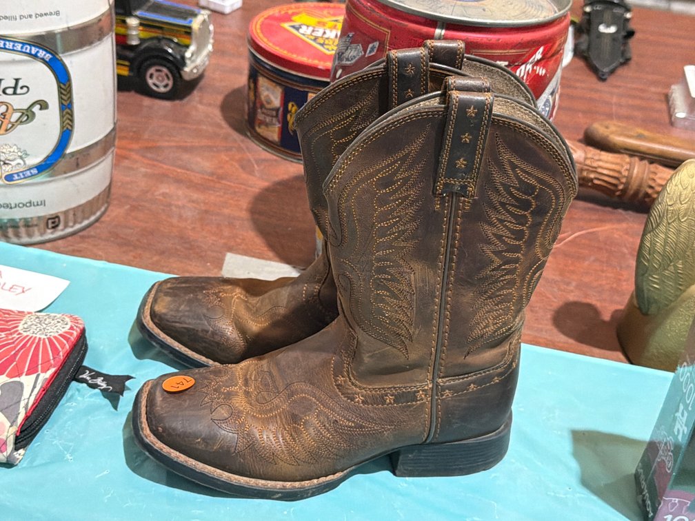 KIDS ARIAT HONOR BOOTS SIZE 1