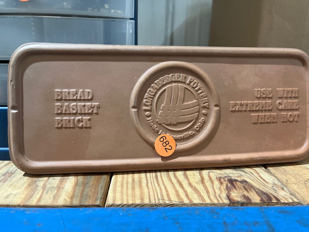LONGABERGER BREAD BASKET BRICK