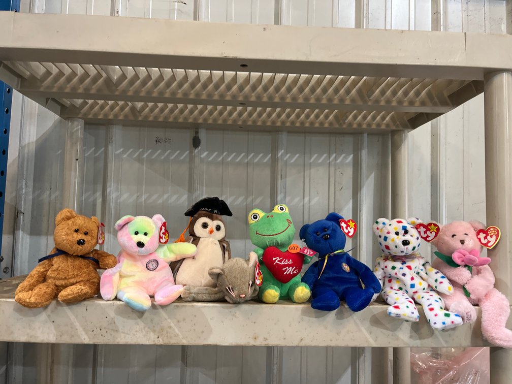 BEANIE BABIES AND OTHER STUFFED ANIMALS