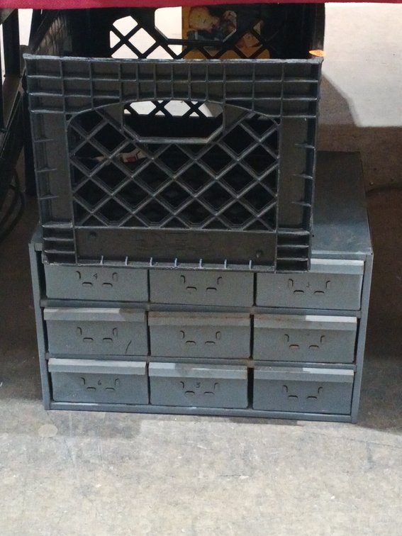 ORGANIZER AND CRATE