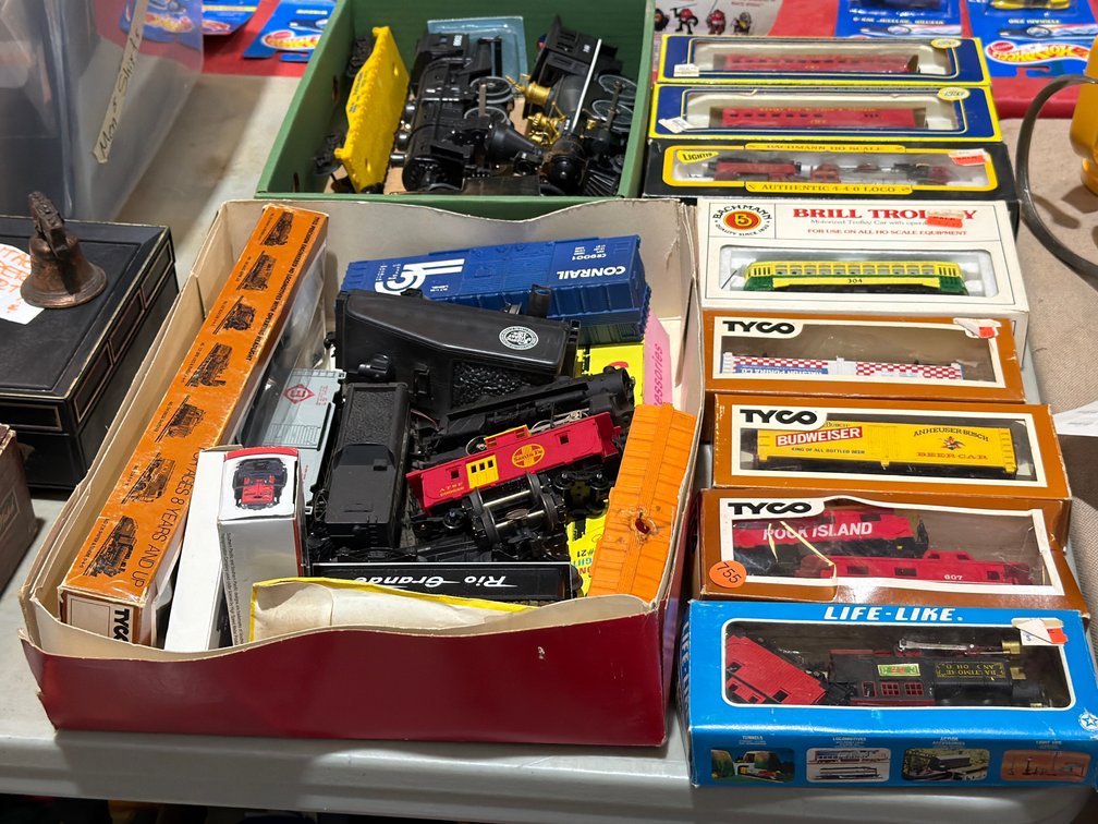 LOT OF TOY TRAINS
