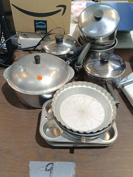 LOT OF PANS