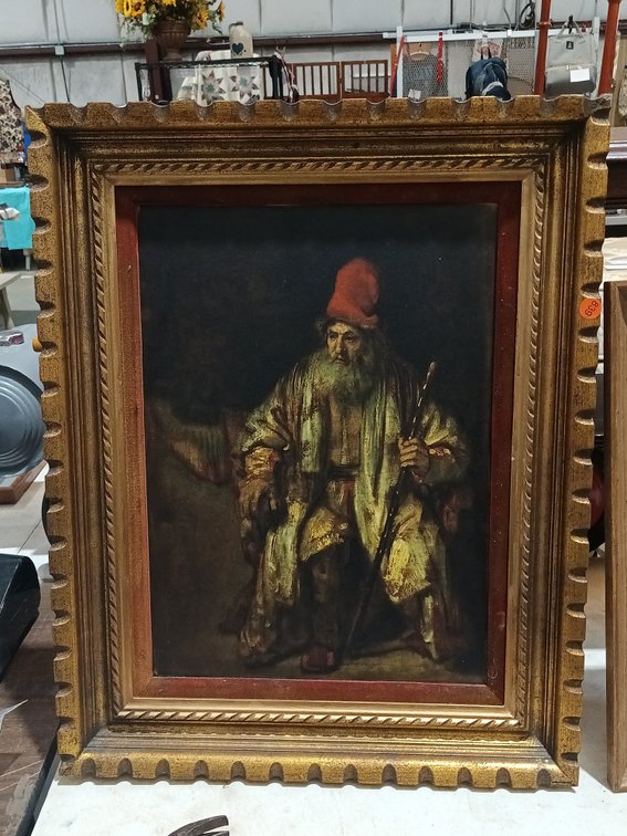 VINTAGE MAN PRINT