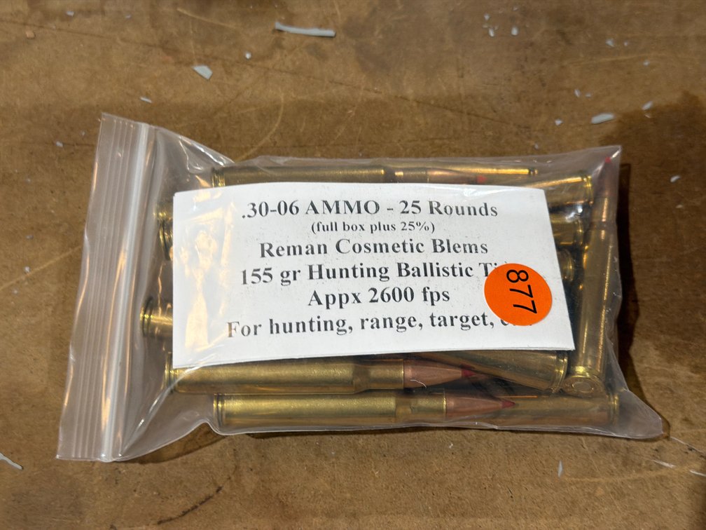 30-06 AMMO (25 ROUNDS)