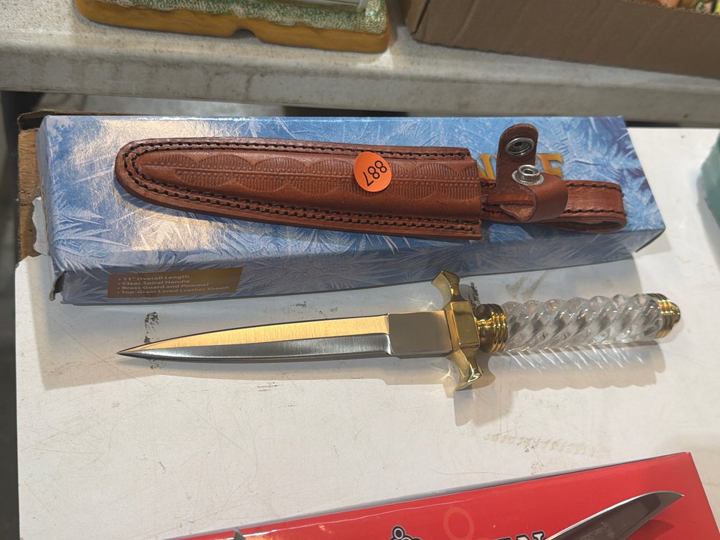 NEW KNIFE AND SHEATH