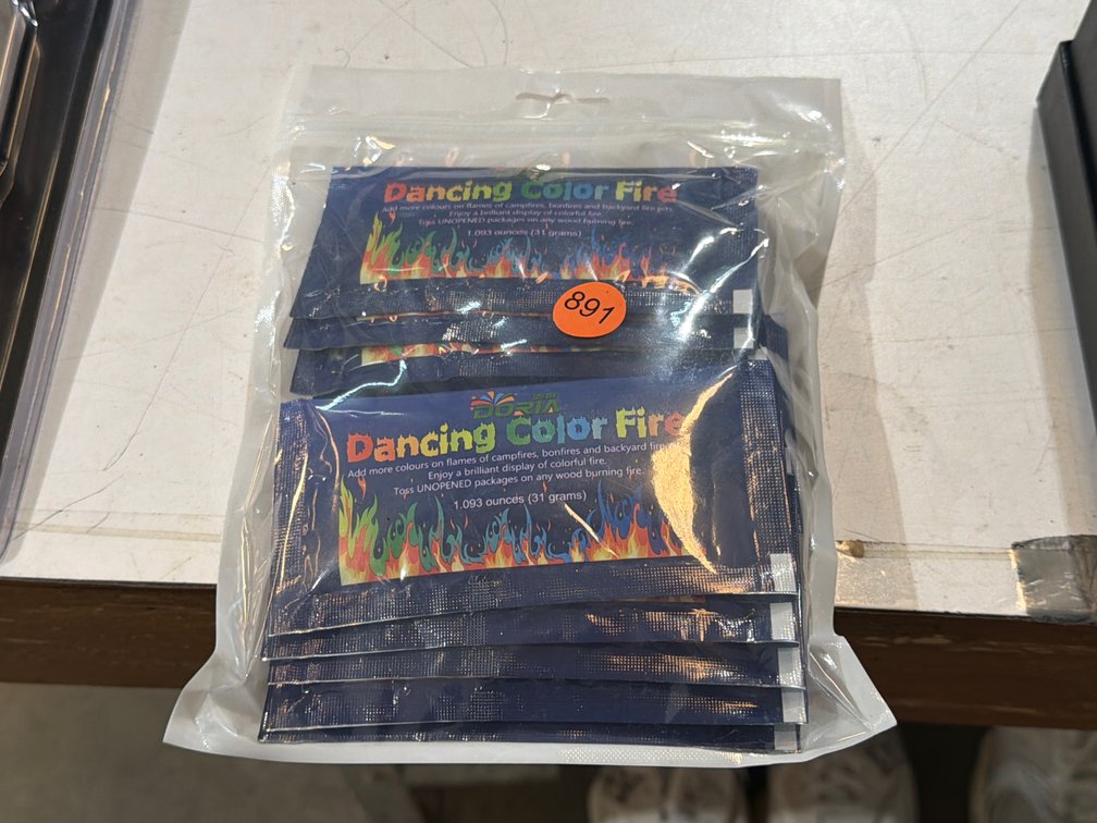 LOT OF DORIA DANCING COLOR FIRE PACKS