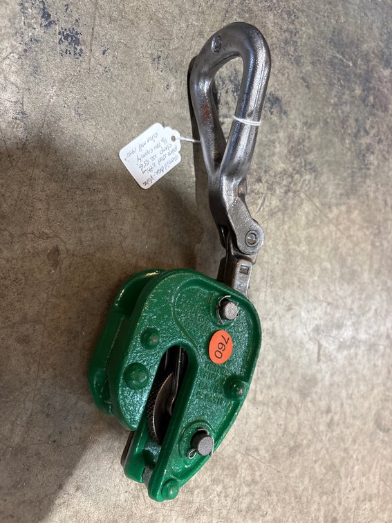 MERILL BROS PLATE STEEL LIFTING CLAMP