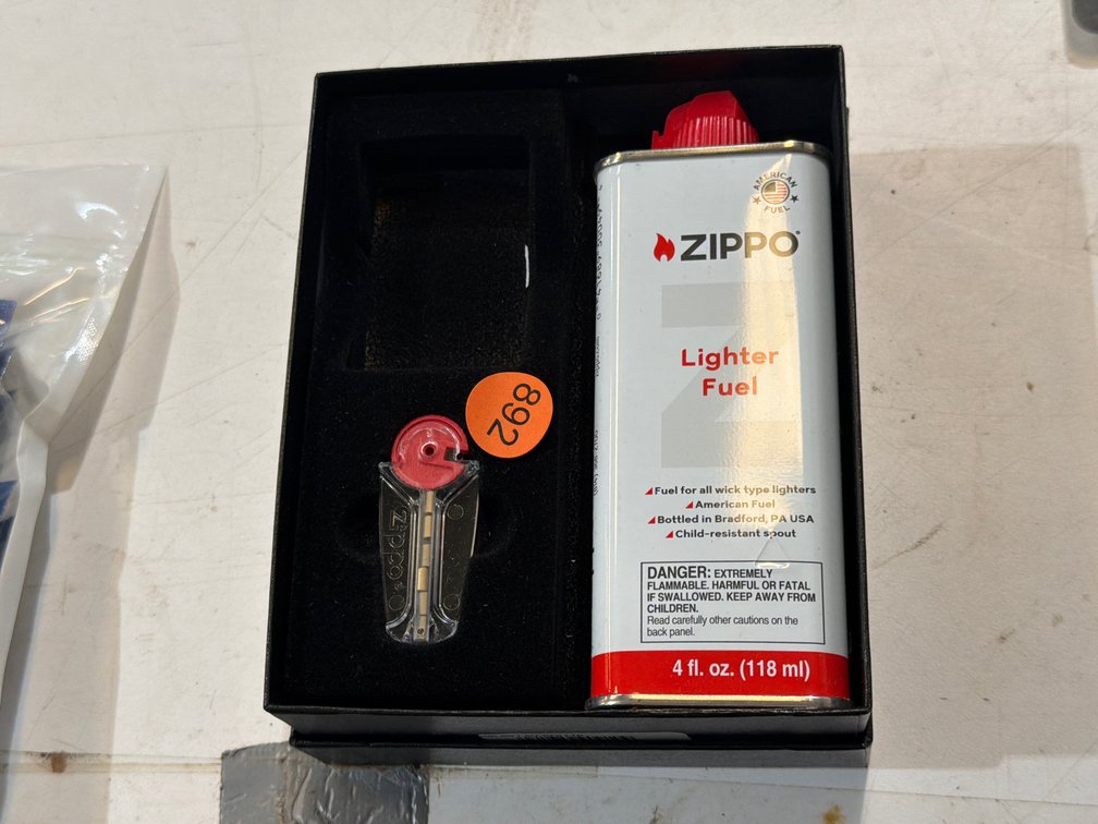 ZIPPO LIGHTER  FUEL AND FLINTS