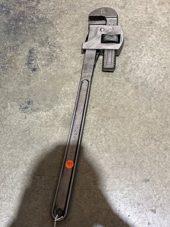 VINTAGE EERIE TOOL WORKS PIPE WRENCH