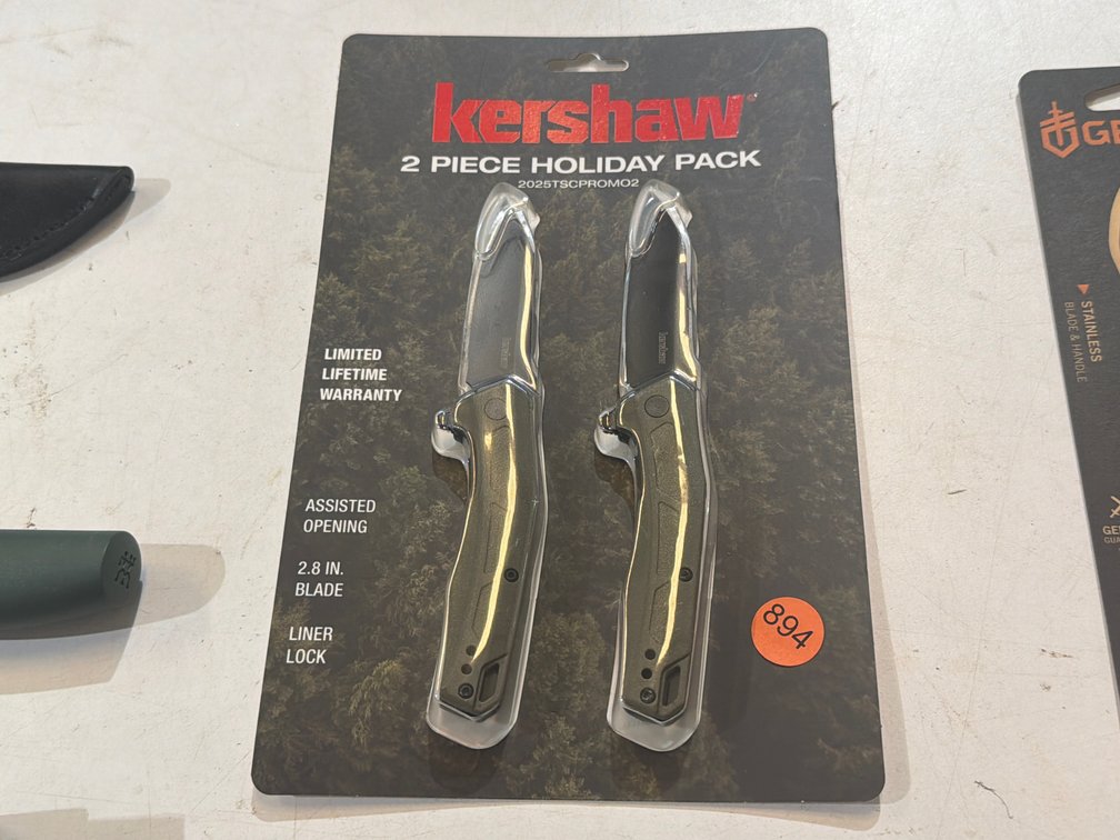 KERSHAW 2 KNIFE GIFT SET