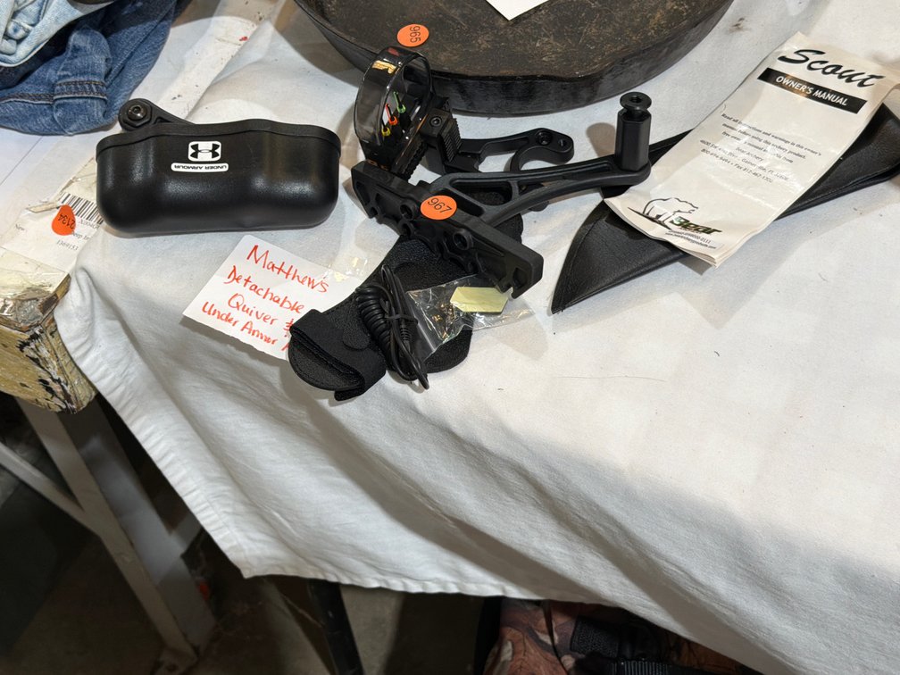 LOT OF BOW ATTACHMENTS