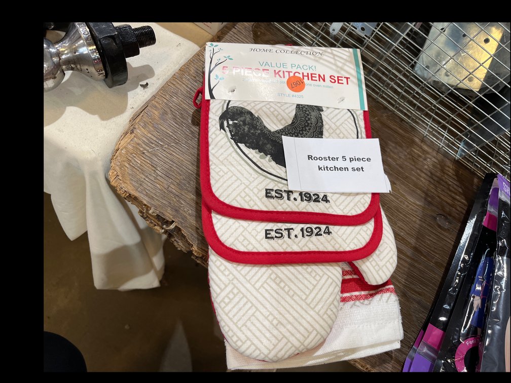 5 PIECE KITCHEN TOWEL SET