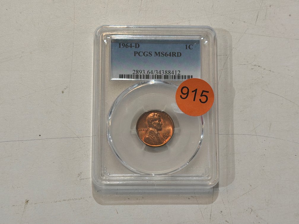 1964D LINCOLN PENNY